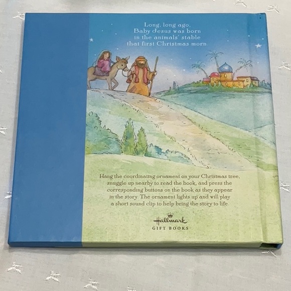 Hallmark Keepsake Interactive Ornament and Storybook Set A Gift for the Baby - Picture 7 of 8